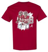  Alabama Football 4 Plus 2 Equals 6 Tee