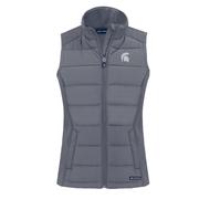  Michigan State Cutter & Buck Women's Evoke Hybrid Vest