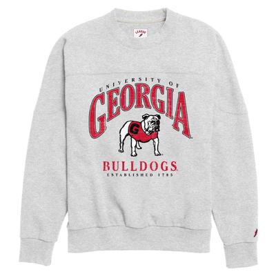 Georgia League Women's Throwback Fleece Crew