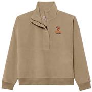  Virginia League Women's Stretch Cord 1/2 Zip