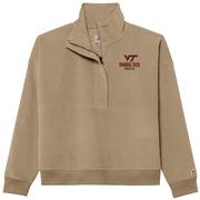  Virginia Tech League Women's Stretch Cord 1/2 Zip