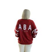  Alabama Gameday Social Barkley Split Oversized Crew