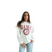  Alabama Gameday Social Guccio Multimedia Oversized Crew