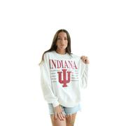  Indiana Gameday Social Guccio Multimedia Oversized Crew