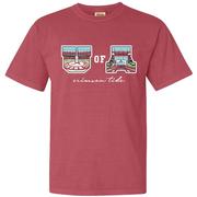  Alabama Campus Fill Letters Comfort Colors Tee