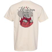  Alabama Baby Elephant Script Comfort Colors Tee