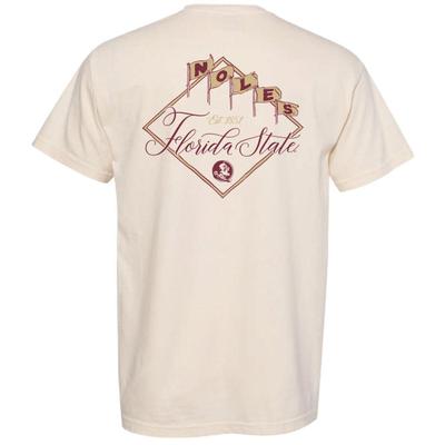 Florida State Flags Stylized Script Comfort Colors Tee