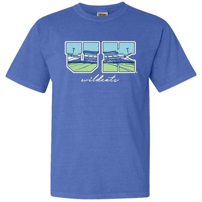 Kentucky Campus Fill Letters Comfort Colors Tee