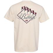  Mississippi State Flags Stylized Script Comfort Colors Tee