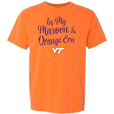 Virginia Tech Shadow Script Phrase Comfort Colors Tee