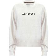  App State Women's Amelia Vintage Terry Inside Out Crew