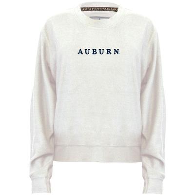 Auburn Women's Amelia Vintage Terry Inside Out Crew