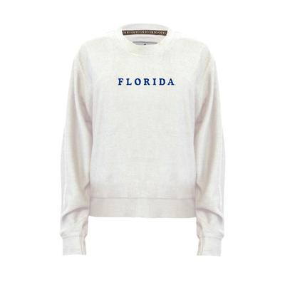 Florida Women's Amelia Vintage Terry Inside Out Crew