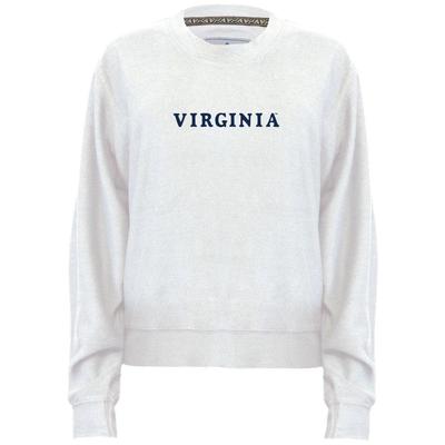 Virginia Women's Amelia Vintage Terry Inside Out Crew