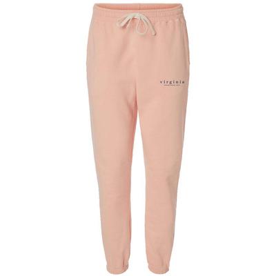 Virginia Women's Embroidered Lightweight Fleece Comfort Colors Pants