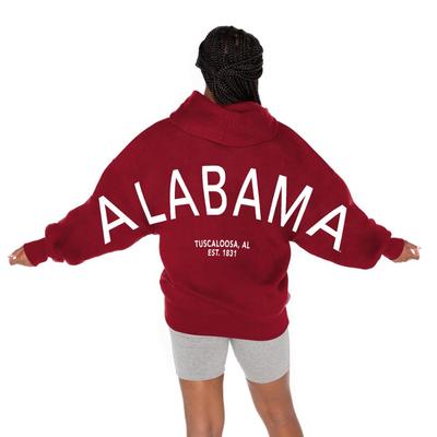 Alabama Gameday Couture Never Stop Oversized Premium Hoodie