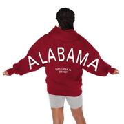  Alabama Gameday Couture Never Stop Oversized Premium Hoodie