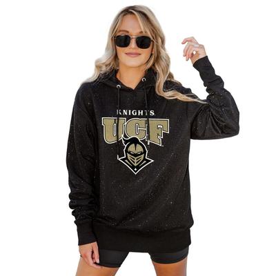 UCF Gameday Couture Sideline Shimmer All Over Micro Rhinestone Hoodie