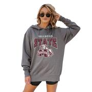  Mississippi State Gameday Couture Sideline Shimmer All Over Micro Rhinestone Hoodie