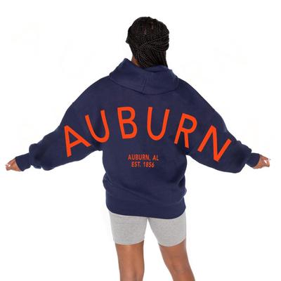 Auburn Gameday Couture Never Stop Oversized Premium Hoodie