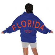  Florida Gameday Couture Never Stop Oversized Premium Hoodie