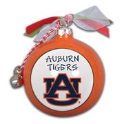  Auburn Ceramic Globe Ornament