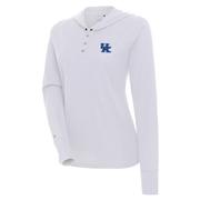  Kentucky Antigua Aspiration Long Sleeve Knit Shirt