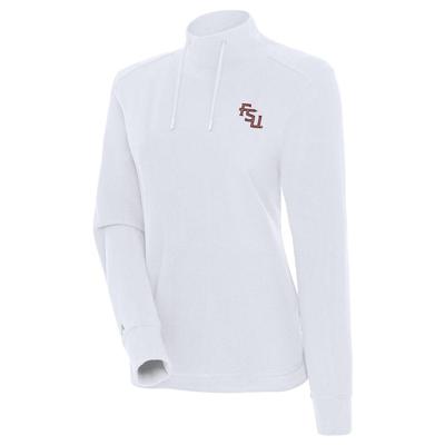 Florida State Antigua Moment Mock Neck Fleece Pullover