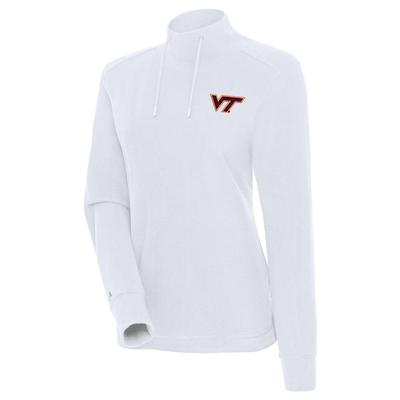 Virginia Tech Antigua Moment Mock Neck Fleece Pullover