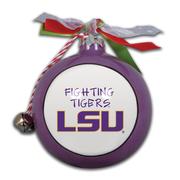  Lsu Tigers Ceramic Globe Ornament