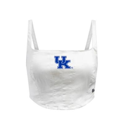 Kentucky Hype And Vice Embroidered Denim Corset