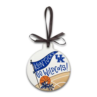 Kentucky Wildcats Ceramic Flat Ornament