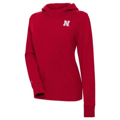 Nebraska Antigua Eternity Scuba Hoodie