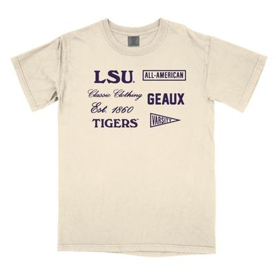 LSU B-Unlimited Vintage 90's Comfort Colors Tee