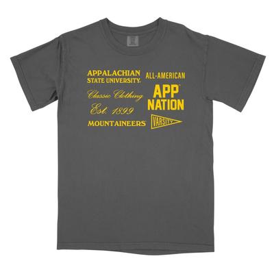 App State B-Unlimited Vintage 90's Comfort Colors Tee