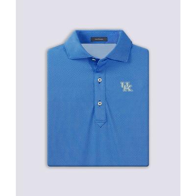 Kentucky Turtleson Mini Diamond Jacquard Performance Polo