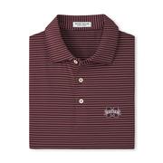  Mississippi State Peter Millar Hemlock Performance Polo