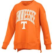  Tennessee Pressbox Women's Venice Hi- Lo Fleece Crew