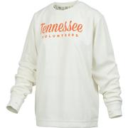  Tennessee Pressbox Women's Zoe Plush Rib Crew