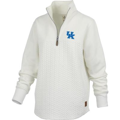 Kentucky Pressbox Women's Mia Quilted 1/4 Zip