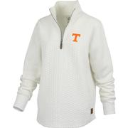  Tennessee Pressbox Women's Mia Quilted 1/4 Zip