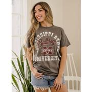  Mississippi State Livylu Draft Thrifted Tee