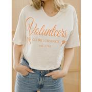  Tennessee Livylu Established Bow Cropped Tee