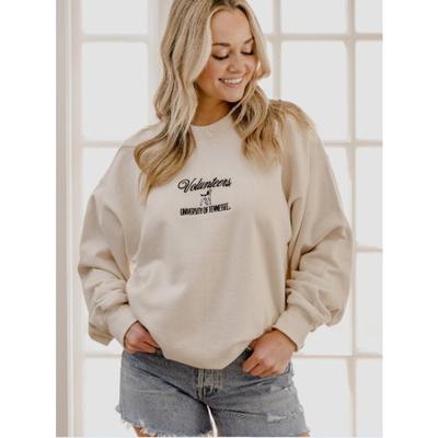 Tennessee LivyLu Embroidered Script Sweatshirt