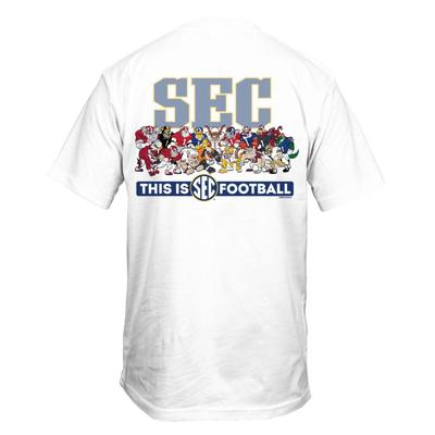 SEC YOUTH Illustrations 16 Comfort Colors Tee