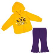  Lsu Colosseum Infant I ' M A Girl Top And Pant Set