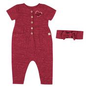  Arkansas Colosseum Infant Fleet Romper And Headband