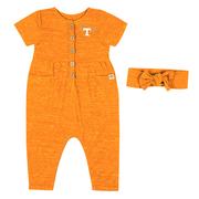  Tennessee Colosseum Infant Fleet Romper And Headband