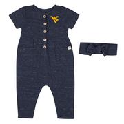  West Virginia Colosseum Infant Fleet Romper And Headband