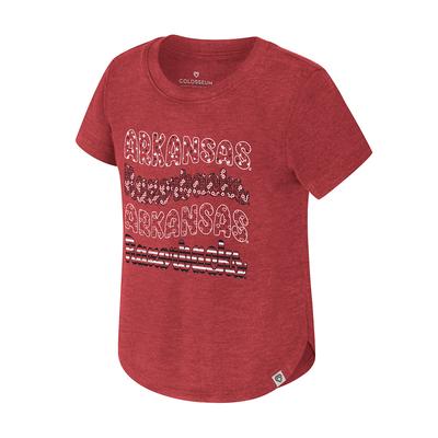 Arkansas Colosseum Toddler Rogan Tee